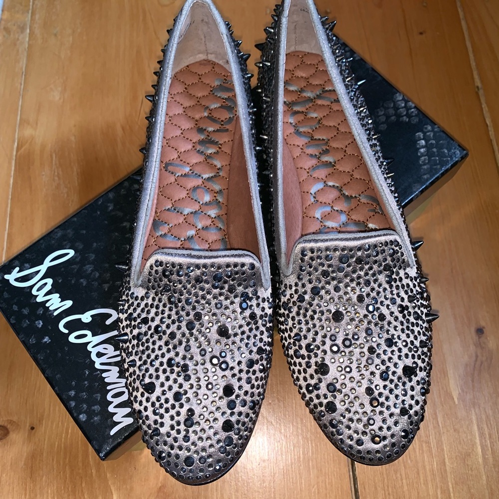 Sam Edelman Adena Gunmetal Flats